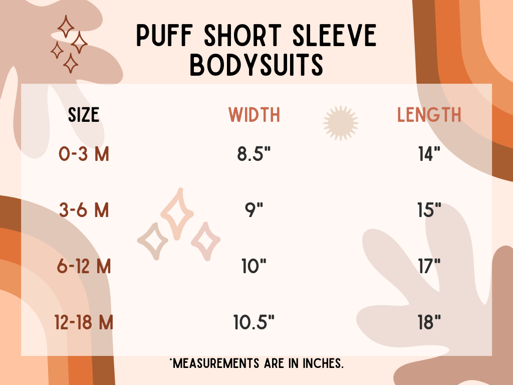 Girls Puff Short Sleeve Bodysuit | White